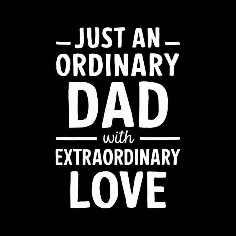 Ordinary dad with extraordinary love