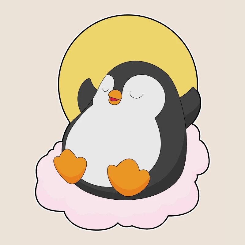 Nuages de pingouins