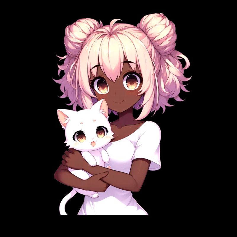 Anime African American Afro Anime Merch Stuff