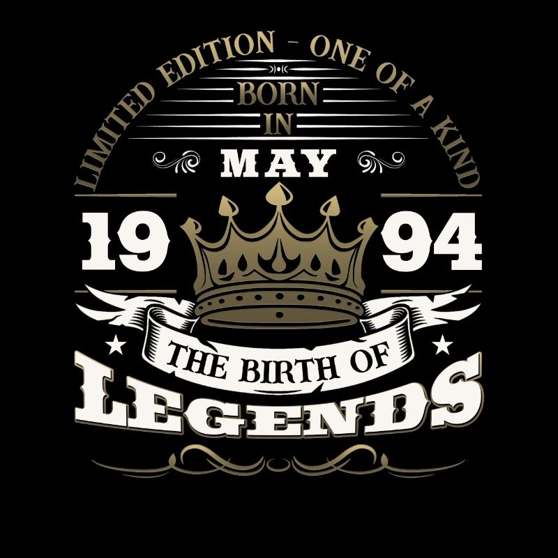 Légende Mai 1994 Millésime 1994 Anniversaire 1994
