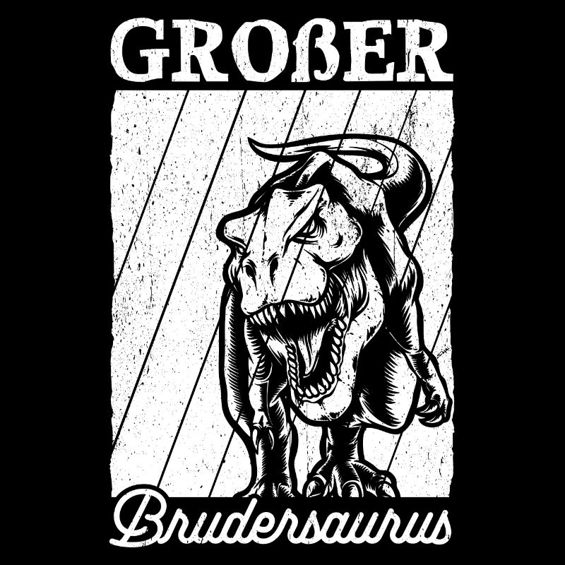 Großer Bruder Geschenk Brudersaurus T Rex Dino Fam