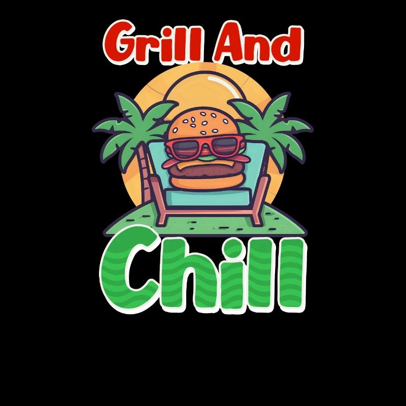 Hamburger Grillé et Chill