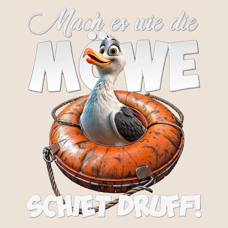 Freche Möwe #lovely toons
