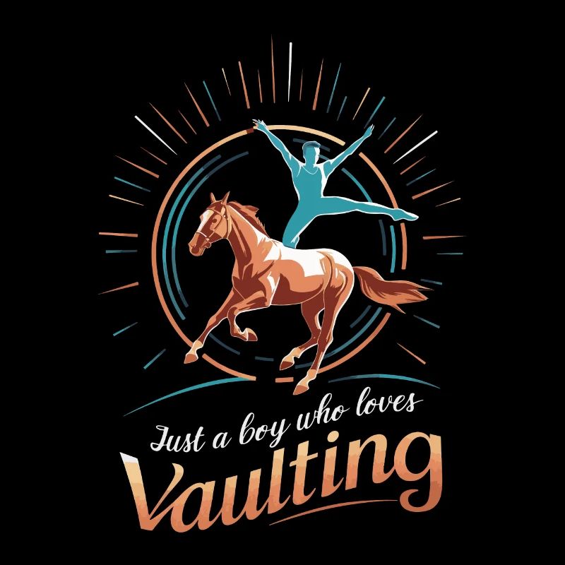 Loves Horse Vaulting Gift