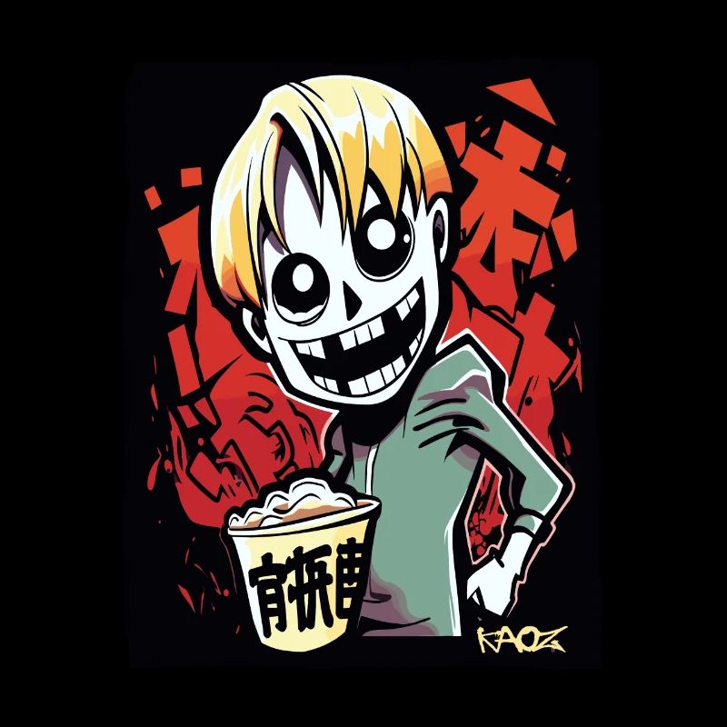 Drôle Funky Young GEN Z-ombie