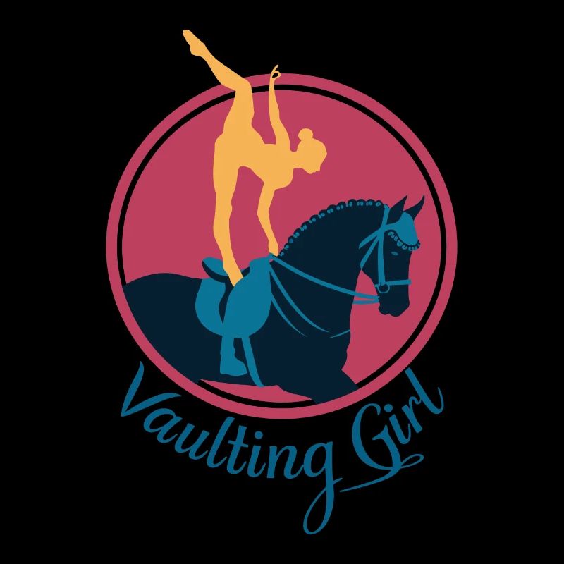 Aime le cadeau de voltige à cheval