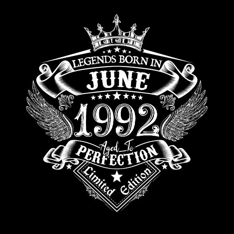 Juni 1992 Geburtstag Juni 1992 Juni Geschenk