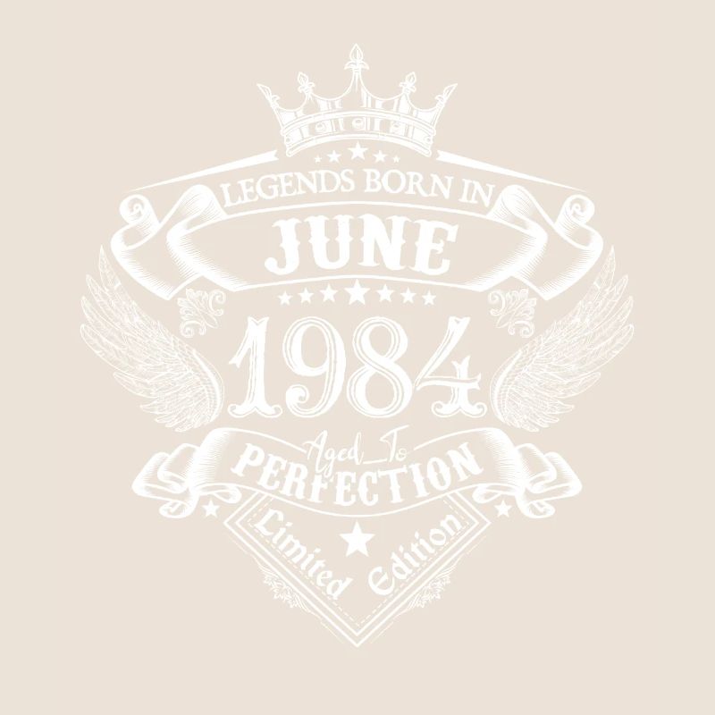 Juni 1984 Geburtstag Juni 1984 Juni Geschenk