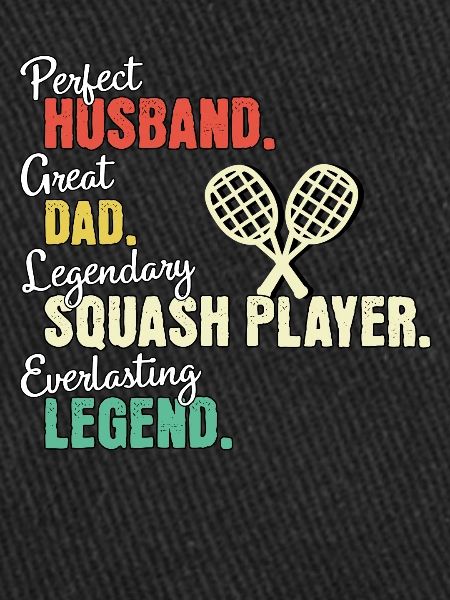 Squash player dad