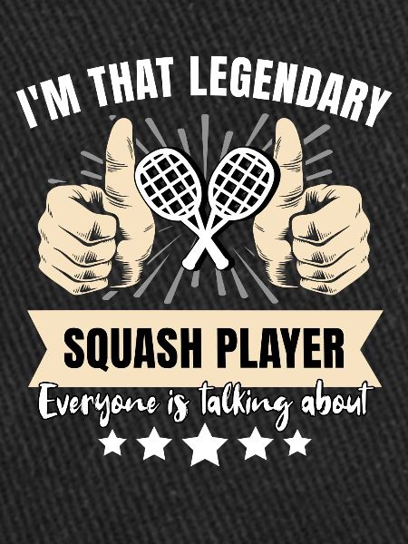 Legendary squash player