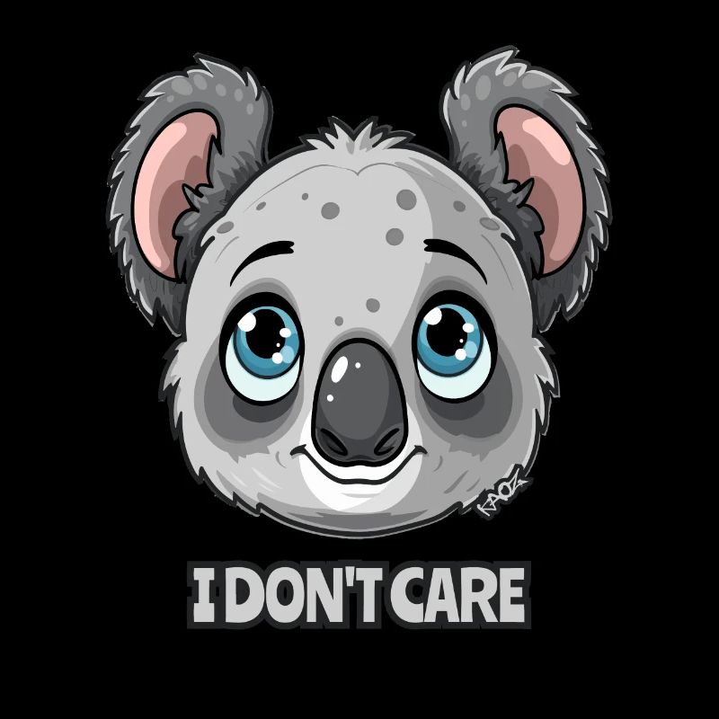 Niedlicher Koala, Es Ist Mir Egal