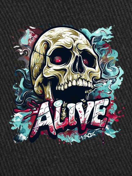 This skull is alive