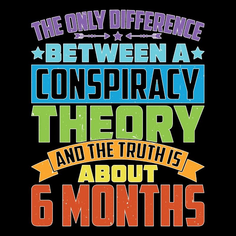 The Only Difference Between A Conspiracy Theory 26