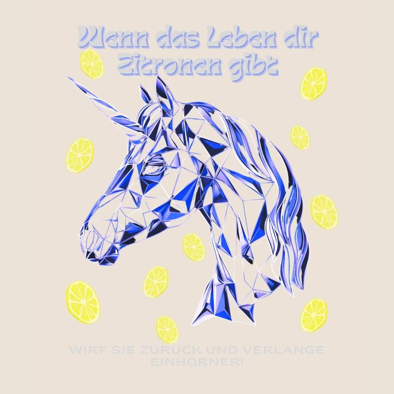 Zitronen Einhorn