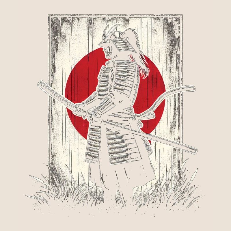 Samurai Ronin Sword Fighting Warrior Gift