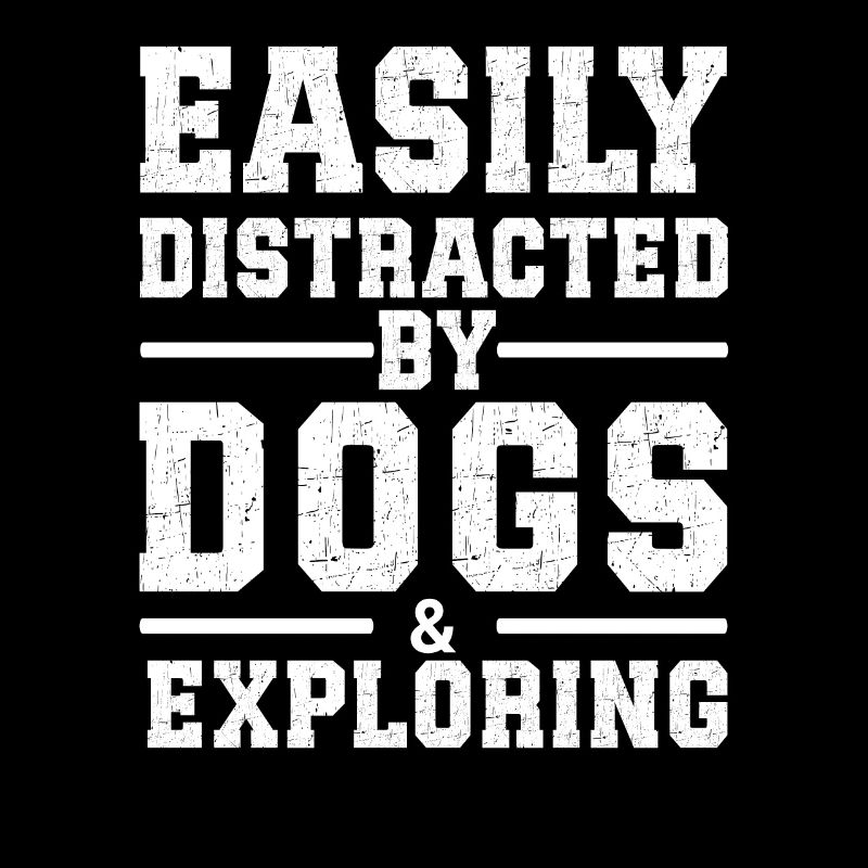 Easily Distracted By Dogs & Exploring