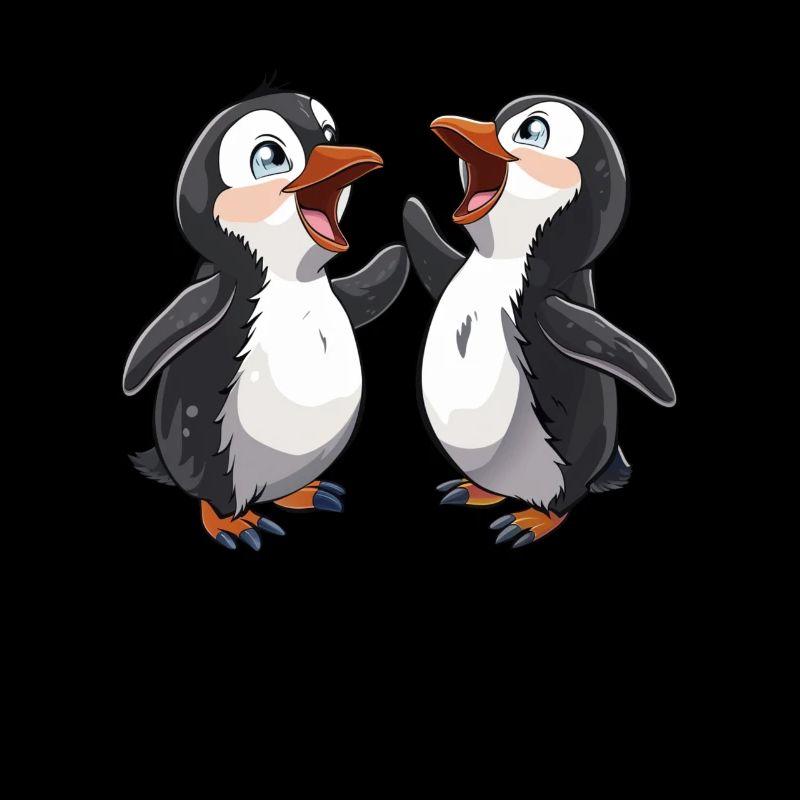 Bébé pingouin Kawaii Pingouin mignon