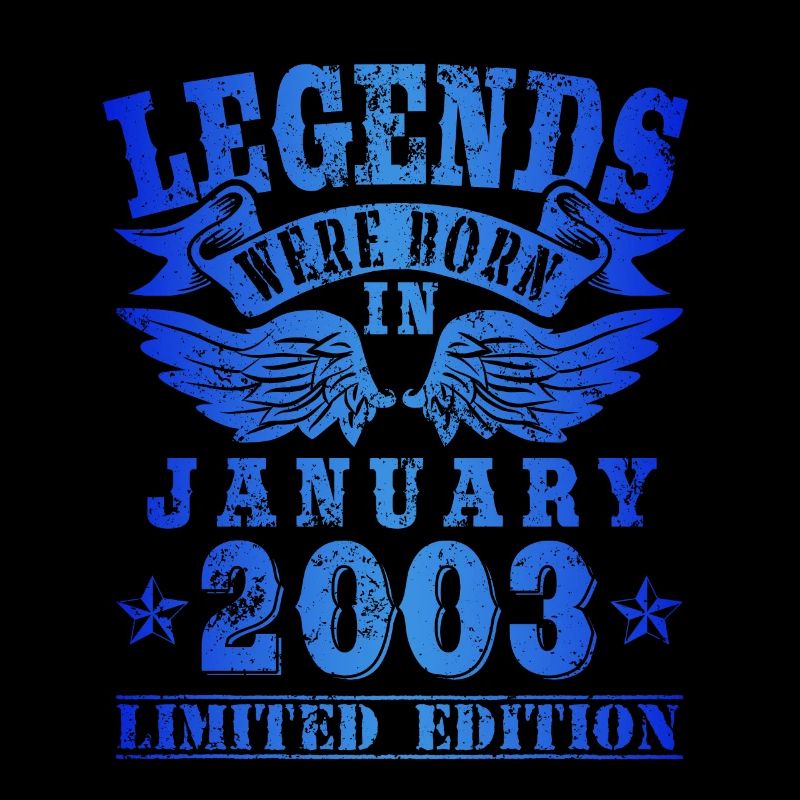 Legends est né en Janvier 2003 Anniversaire