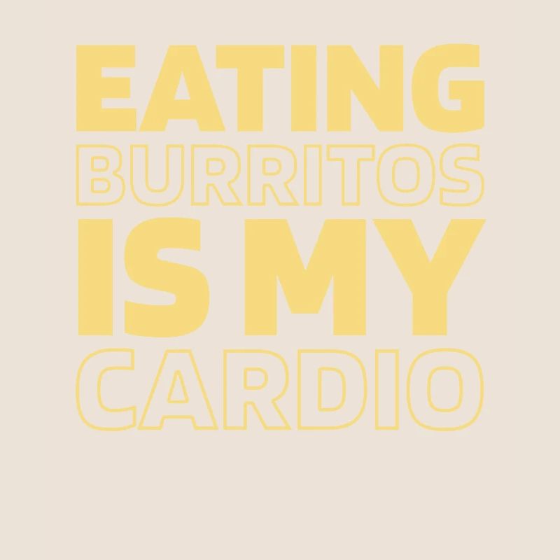 Burrito Citation cardio drôle