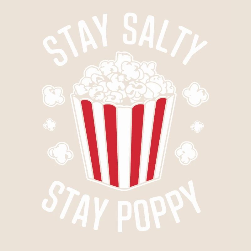 Dicton de pop-corn amusant, pop-corn en rafale
