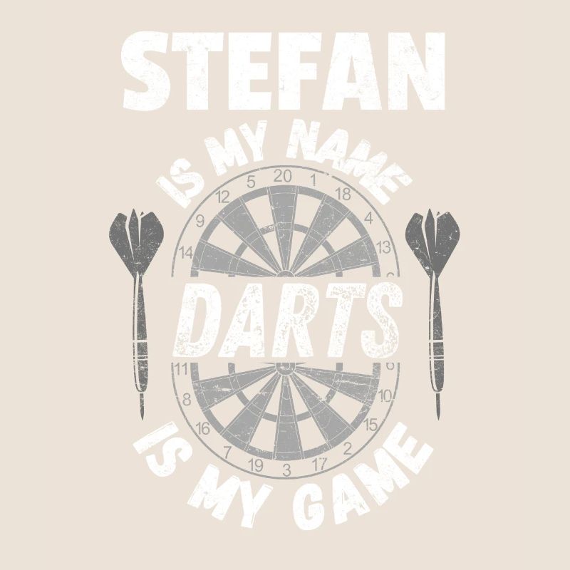 Conception de fléchettes par le nom de Stefan. Cadeaux de fléchettes