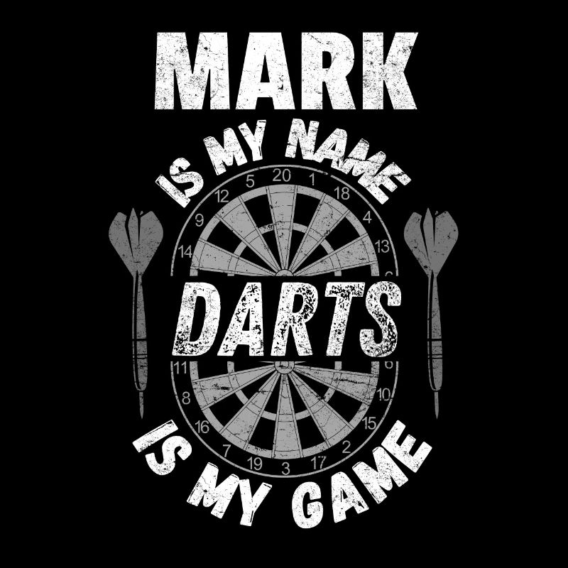 Personalised darts shirt for Mark