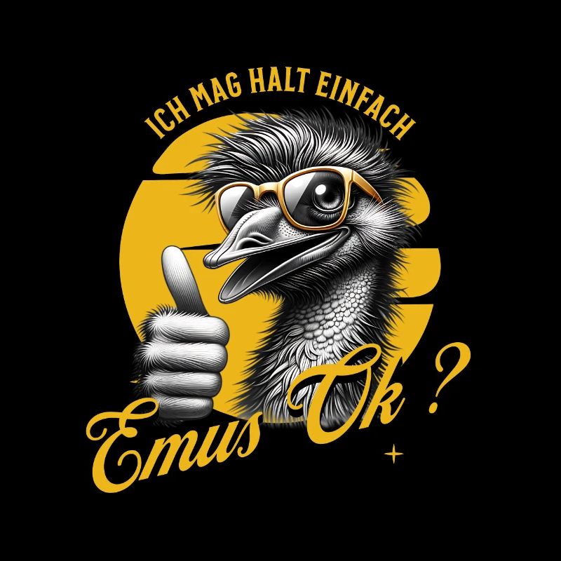 J’aime juste les émeus