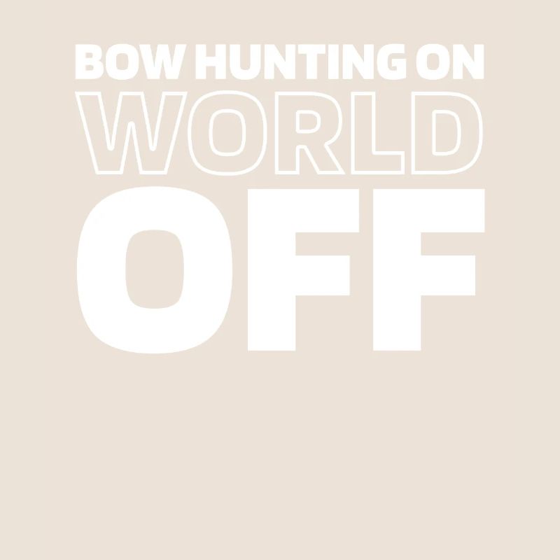 Bogenjagd Bogenjäger Bow Hunting On World Off