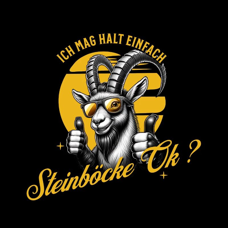 Ich mag halt einfach Steinböcke