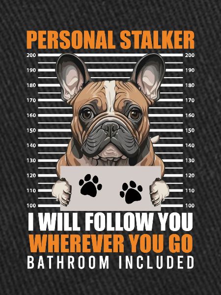 Frenchie PERSONAL STALKER Funny