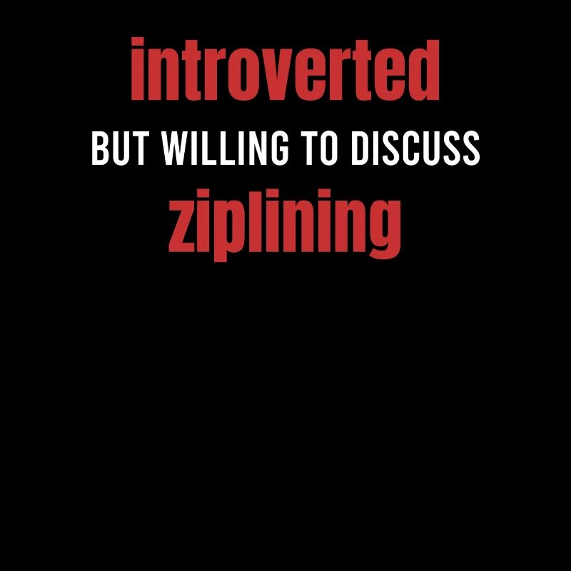introverted but willing to talk about