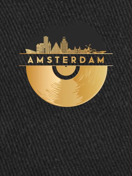 Disque vinyle - Skyline-Pays-Bas-Amsterdam