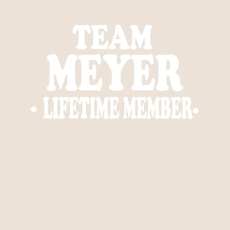 Meyer Team Lebenslang Mitglied Geschenkidee