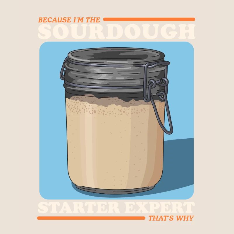 Sauerteig Starter Experte Geschenk