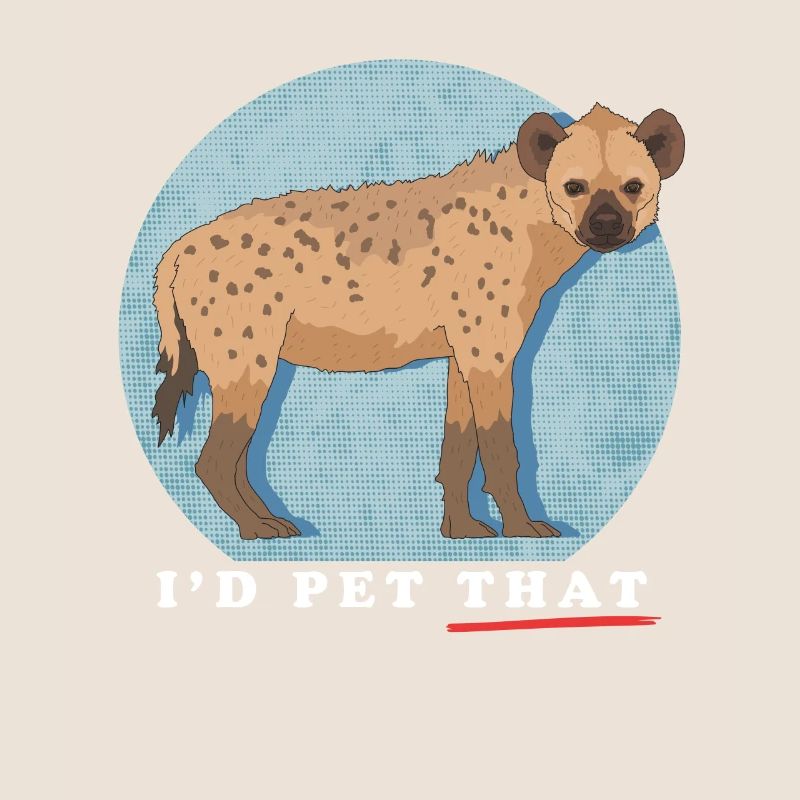 Hyäne Hyänen Tüpfelhyäne Geschenk