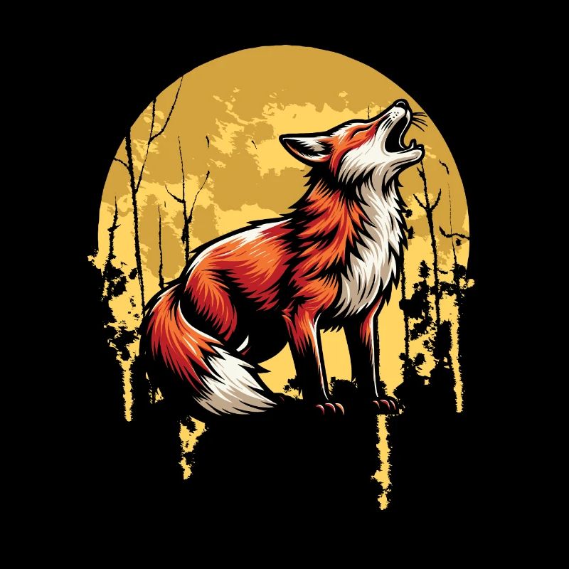 Fox Moon Howling
