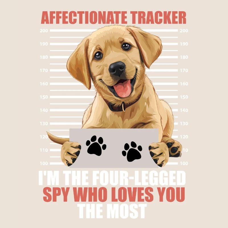 Labrador AFFECTIONATE TRACKER Four Legged Spy
