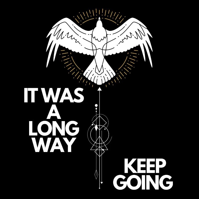 Keep going Nordisches Motivations Design