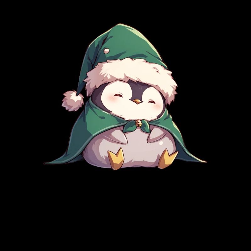 Pingouin Elfe Pingouin de Noël Mignon