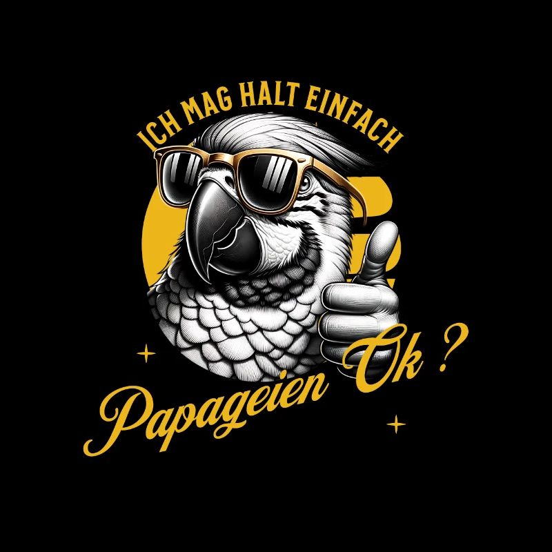 J’aime juste les perroquets