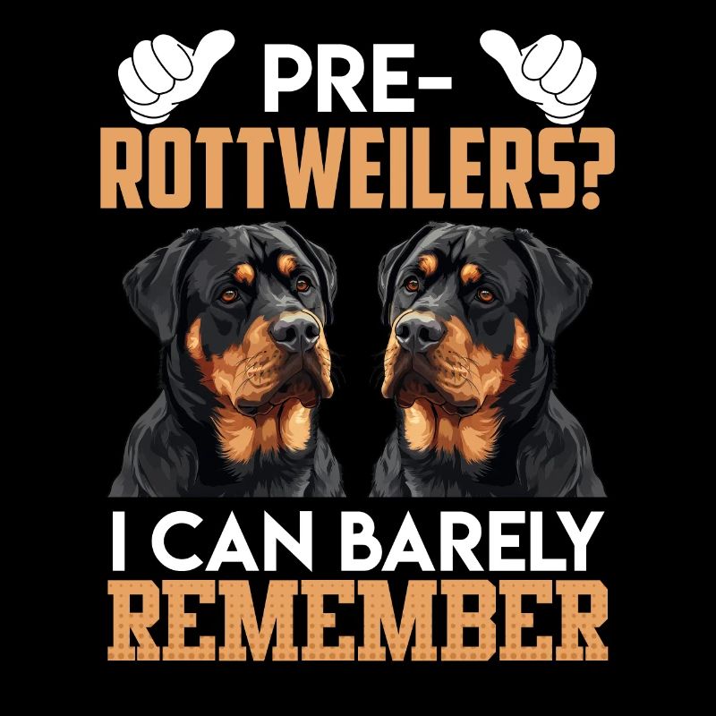 Rottie Besitzer PRE-ROTTWEILER CAN BARELY REMEMBER
