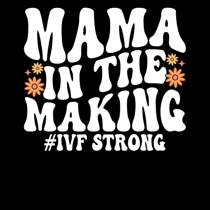 Mama In Mache IVF Orange 1 von 8 Unfruchtbarkeit