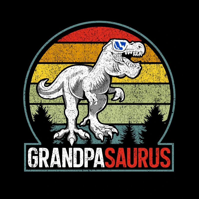 Opasaurus T Rex Dinosaur Grandpa Saurus