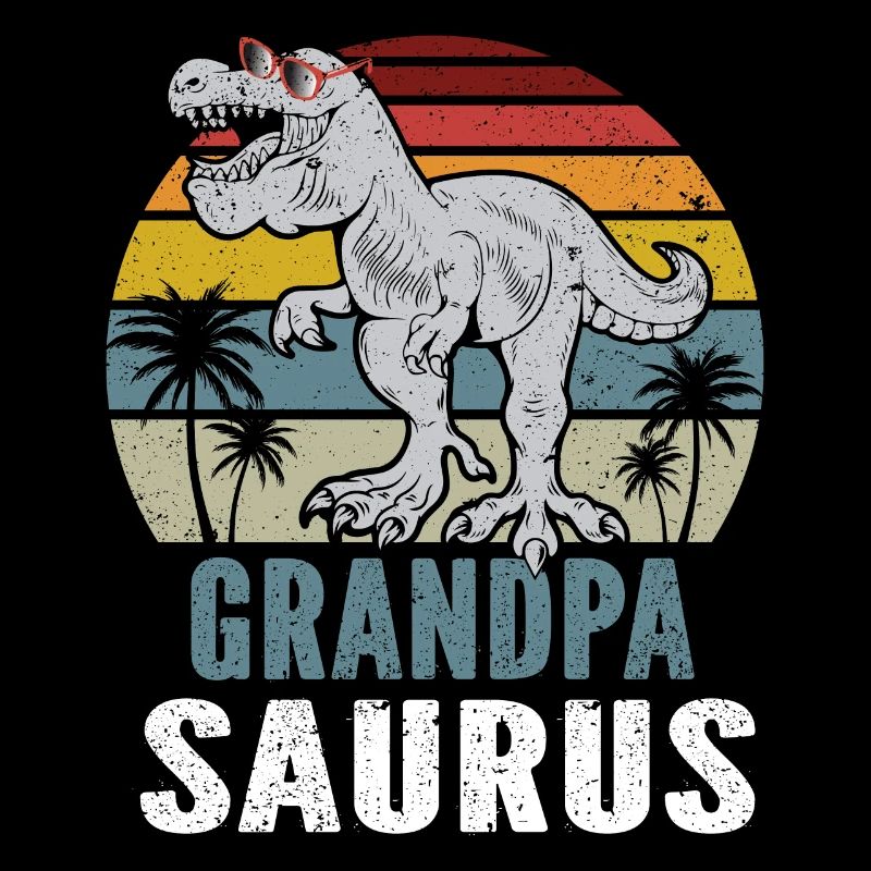 Opasaurus T Rex Dinosaur Grandpa Saurus
