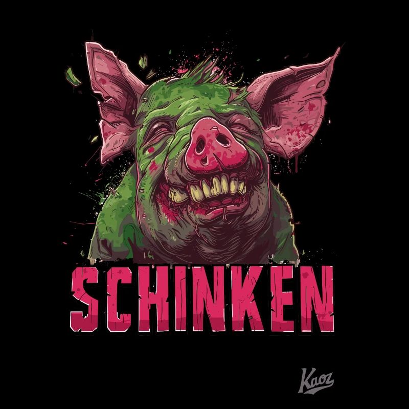Ham Zombie Pig