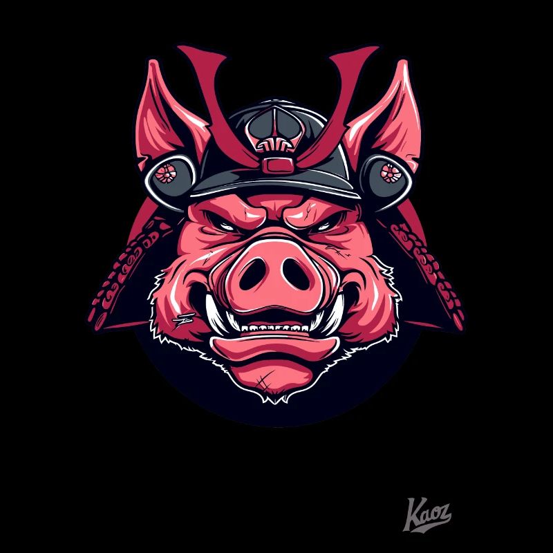 Shogun Samurai Pig