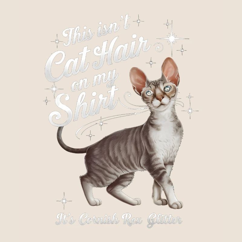 Katze Cornish Rex Geschenk