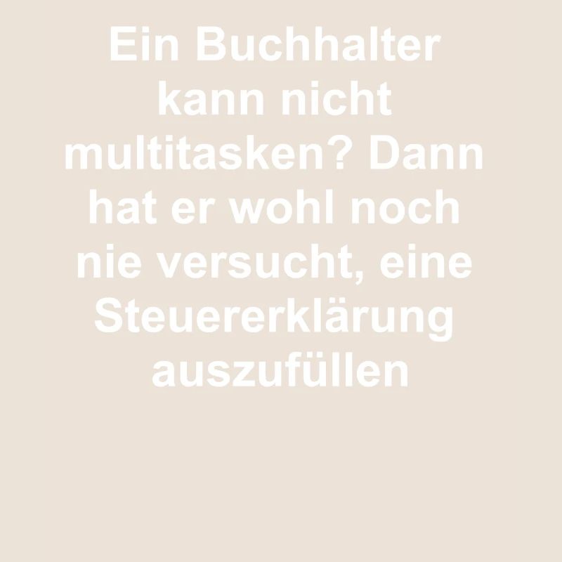 Buchhalter Geschenk