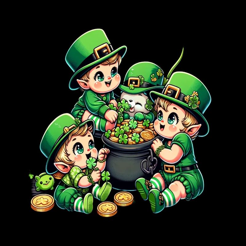 Happy Leprechaun (Irish Leprechaun) Bébés