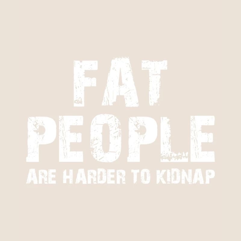 Les gros sont plus difficiles à kidnapper